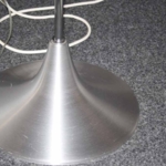  Beistelltisch 8153/VN Glas Lack schwarz