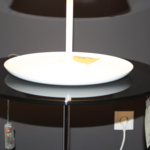  Beistelltisch 8153/VN Glas Lack schwarz