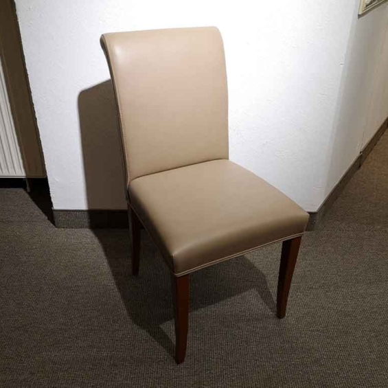 EBANART Stuhl Magneta 1078L Kirschbaum M Leder Wind 4100