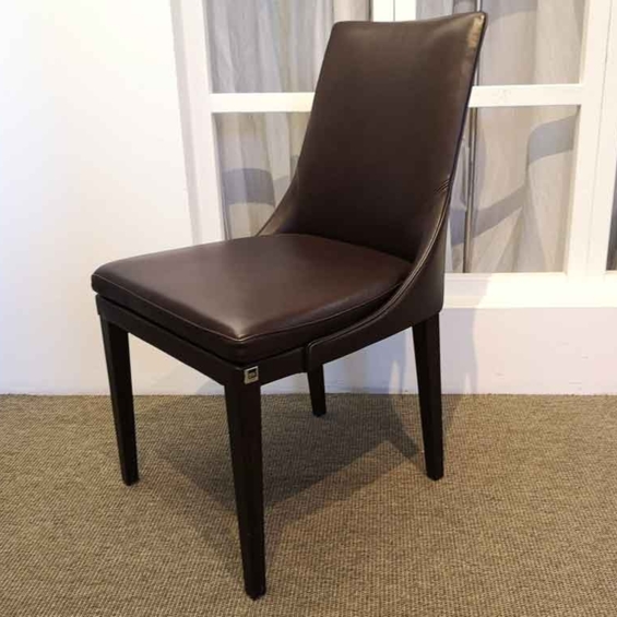 BIELEFELDER WERKSTÄTTEN Stuhl Saloni Leder