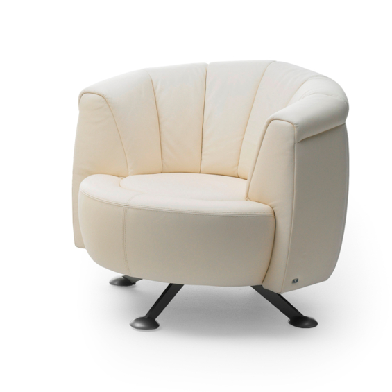 DE SEDE Sessel DS-164/01 Leder Living Sand