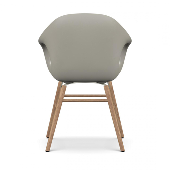 KRISTALIA Stuhl Elephant chair Sitzschale beige Gestell eiche