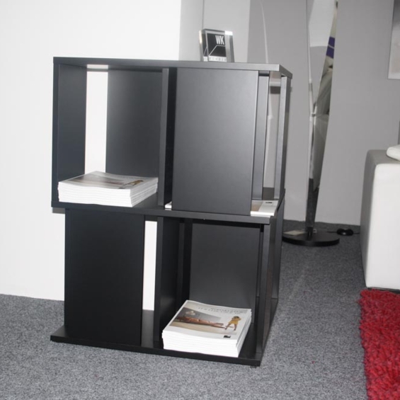WK WOHNEN Regal WK 440 extro Lack schwarz