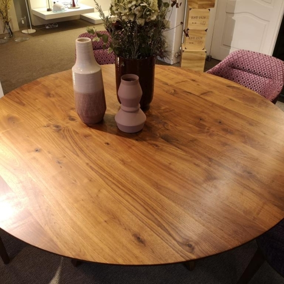 BIELEFELDER WERKSTÄTTEN Esstisch Polo Dining Nussbaum