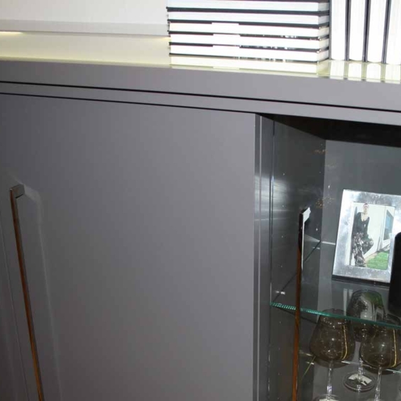 KMK Highboard Appia grau
