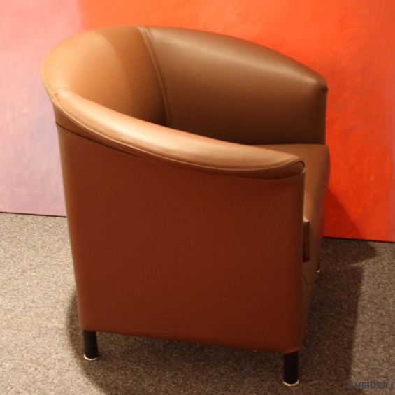 WITTMANN Sessel Aura Leder braun