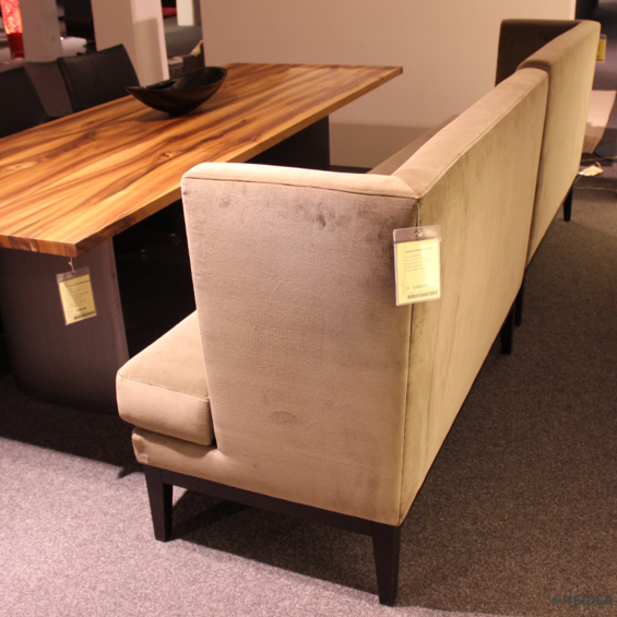 BIELEFELDER WERKSTÄTTEN Sofabank Polo- Dining Stoff taupe