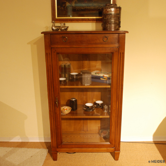 RHEINWERK Vitrine Glas Kirschbaum