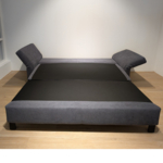 Schlafsofa 150 dark grey