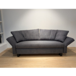 Schlafsofa 150 dark grey