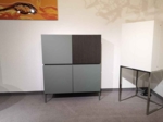 SILENIA Kommode Graphos Lack grau