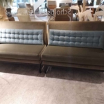 BIELEFELDER WERKSTÄTTEN Sofabank Polo- Dining Stoff taupe