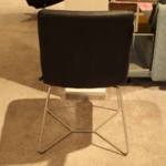 BACHER Stuhl Bellino soft Leder schwarz - Einzelstück