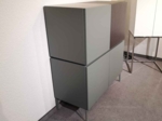 SILENIA Kommode Graphos Lack grau