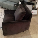 IP Design Sessel Cube Lounge Stoff anthrazit