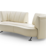 DE SEDE Sofa DS-164/03 Leder Living Sand