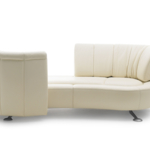 DE SEDE Sofa DS-164/03 Leder Living Sand