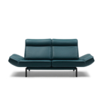DE SEDE Sofa DS-450/02 Leder Living black Gestell schwarz