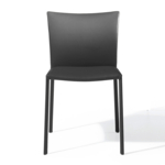 DRAENERT 2076 Stuhl Nobile Soft Hochlehner Leder schwarz