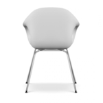 KRISTALIA Stuhl Elephant chair Sitzschale weiß Gestell chrom