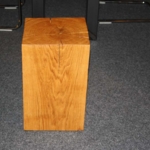 SCHOLTISSEK Hocker Blocker Brauneiche