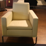 DE SEDE Sessel DS-4/01 Leder weiß
