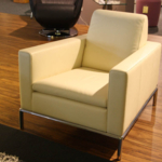 DE SEDE Sessel DS-4/01 Leder weiß