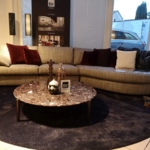 BIELEFELDER WERKSTÄTTEN Sofa Inspiration Stoff grau