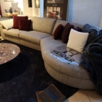 BIELEFELDER WERKSTÄTTEN Sofa Inspiration Stoff grau
