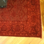 MOHEBBAN MURIS Teppich Vintage 237 x 175cm Red