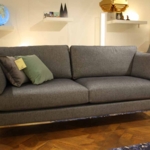 IP DESIGN Sofa 2,5-sitzig Jon Edwards Stoff grau