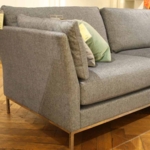 IP DESIGN Sofa 2,5-sitzig Jon Edwards Stoff grau