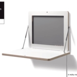 MÜLLER MÖBELWERKSTÄTTEN Wandsekretär Flatframe weiß