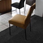 SCHOLTISSEk Stuhl Nolan ** Leder senffarben