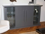 KMK Highboard Appia grau