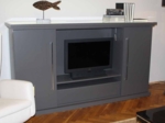 KMK Highboard Appia grau
