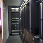 TRÜGGELMANN Kleiderschrank weiß/grau