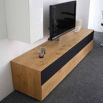 SCHOLTISSEK Medien-Lowboard Eiche