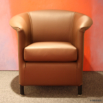 WITTMANN Sessel Aura Leder braun