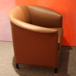 WITTMANN Sessel Aura Leder braun