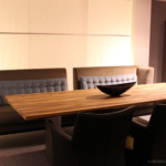 BIELEFELDER WERKSTÄTTEN Sofabank Polo- Dining Stoff taupe