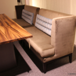 BIELEFELDER WERKSTÄTTEN Sofabank Polo- Dining Stoff taupe