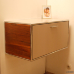 DAUPHIN HOME Hängeschrank Modul Space Nußbaum / Lack schlamm