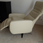 RHEINWERK Relaxsessel RW201 Leder beige