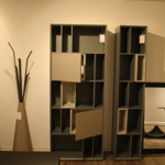 SILENIA Regal Segreti Lack grau