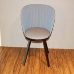 FREIFRAU Stuhlgruppe (2 Stühle) Romy Chair Leder/Stoff anthrazit