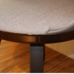 FREIFRAU Stuhlgruppe (2 Stühle) Romy Chair Leder/Stoff anthrazit