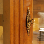 Vitrine Glas Kirschbaum