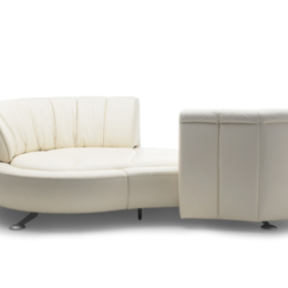 DE SEDE Sofa DS-164/29 Leder Living Sand