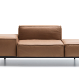 DE SEDE Sofa DS-21/102 Leder Naturale Cuoio